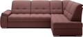 Coltar extensibil dreapta 3 locuri ELTAP, RT-24VE, Sado, 272x192x95 cm, lemn/poliester, roz inchis