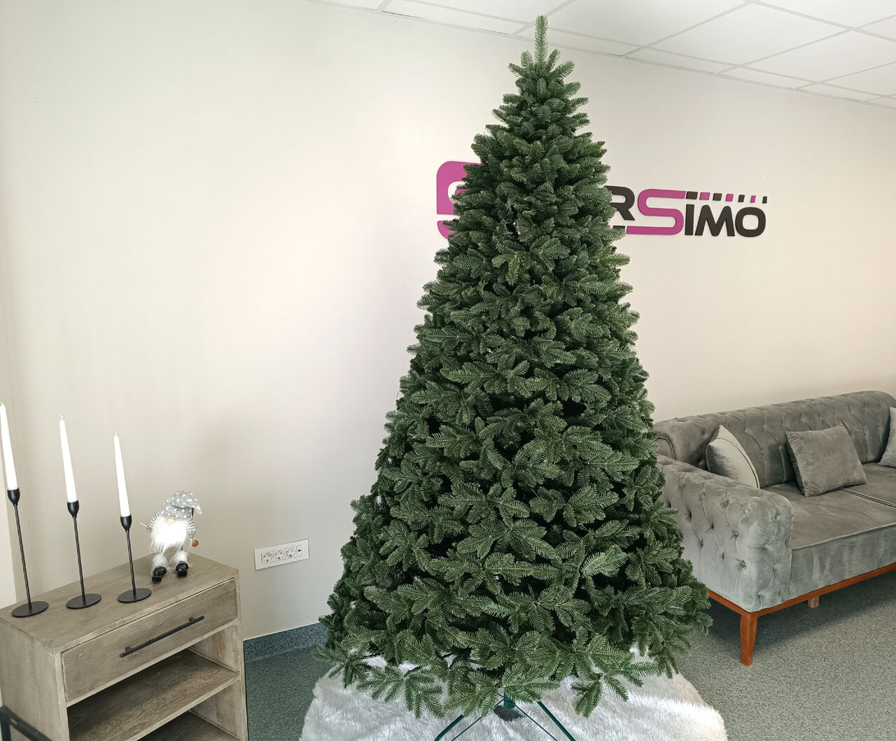 Brad artificial Christmas Deluxe by Sersimo, Canada Mix, 2D+3D, 250cm