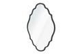 Oglinda decorativa, Lumisfera, Axis 45 x 70, 45x70 cm, Cadru MDF, Negru