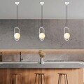 Lustra, Fulgor, 942FLG1661, Metal, Alb