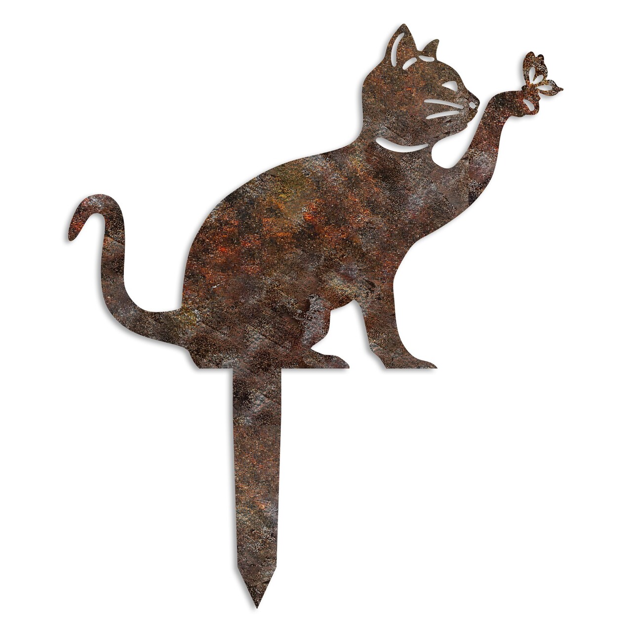 Obiect decorativ de grădină, Cat -A 03, 36x31 cm, Multicolor - view 4