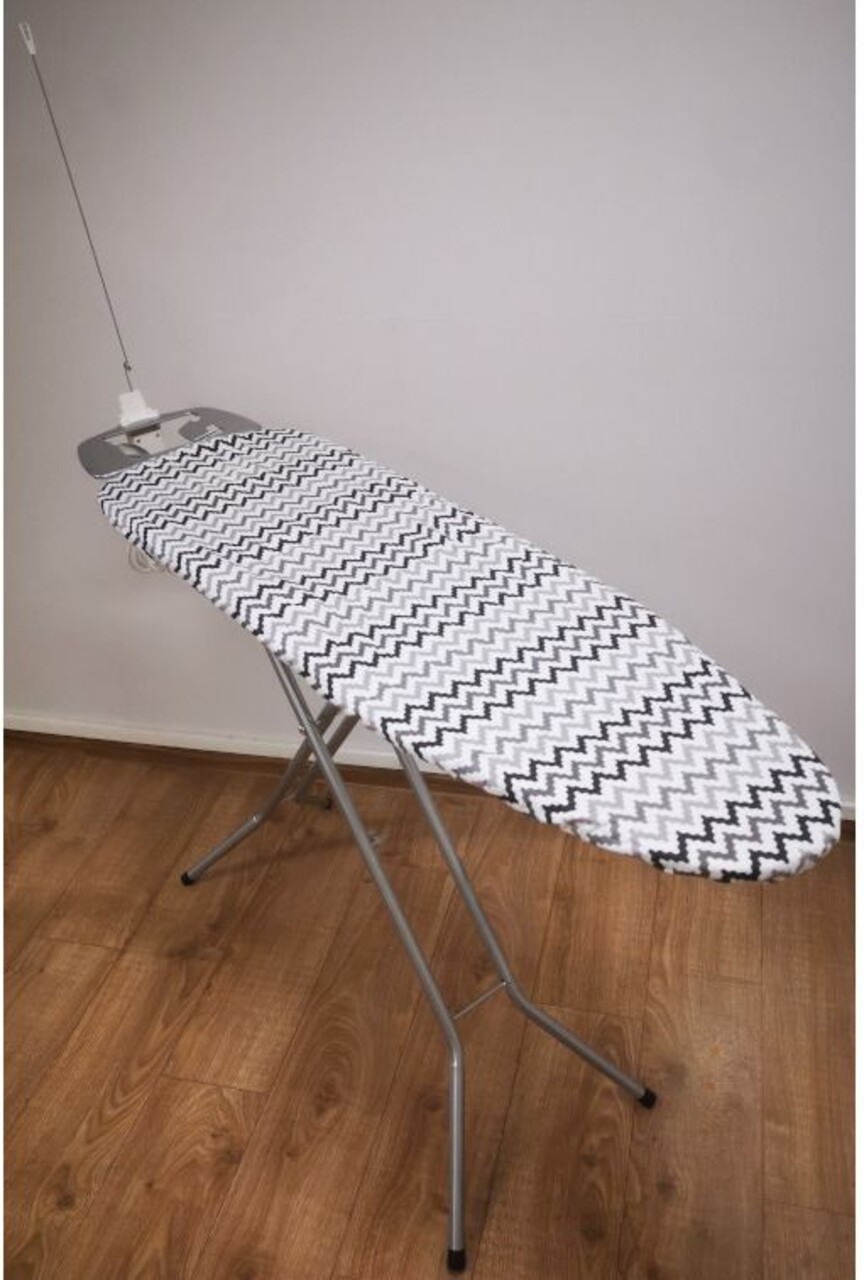 Husa pentru masa de calcat Zig-Zag, Jotta, 37x120 cm, bumbac