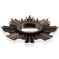 Set 3 oglinzi decorative Gordon, Versa, 25 x 25 cm, plastic