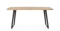 Masa dining Nashik, Bizzotto, 175x90x76 cm, lemn de mango, natural