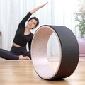 Roata pentru yoga Rodha InnovaGoods, Ø33 cm, cauciuc/ABS