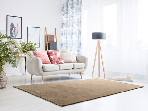 Covor, Loft Liso, 120 x 170 cm, 100% poliester, bej