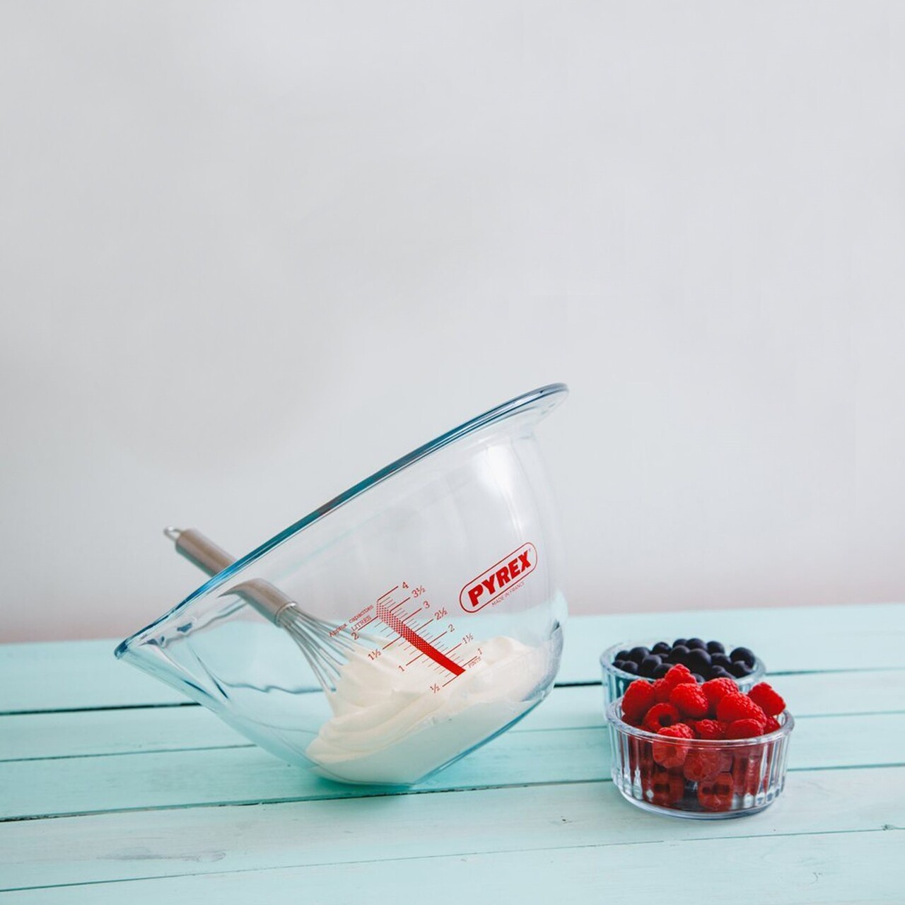 Bol gradat, din sticla termorezistenta, 4,2L, "Expert" - Pyrex - imagine 2