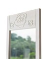 Oglinda Cheval, Neostill, Roses, 55x155x2 cm, Lemn, Alb