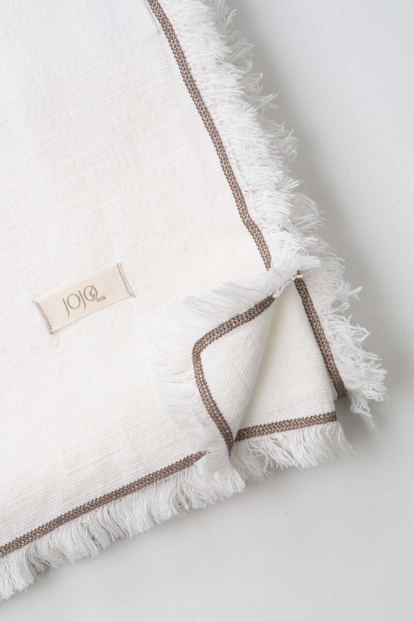 Cuvertura de pat, L'essentiel Maison, Odin, Bumbac, Crem — imaginea 3