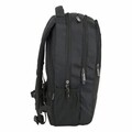Rucsac pentru laptop si tableta cu iesire usb, Safta, 30 x 43 x 16 cm, nailon/pvc, negru