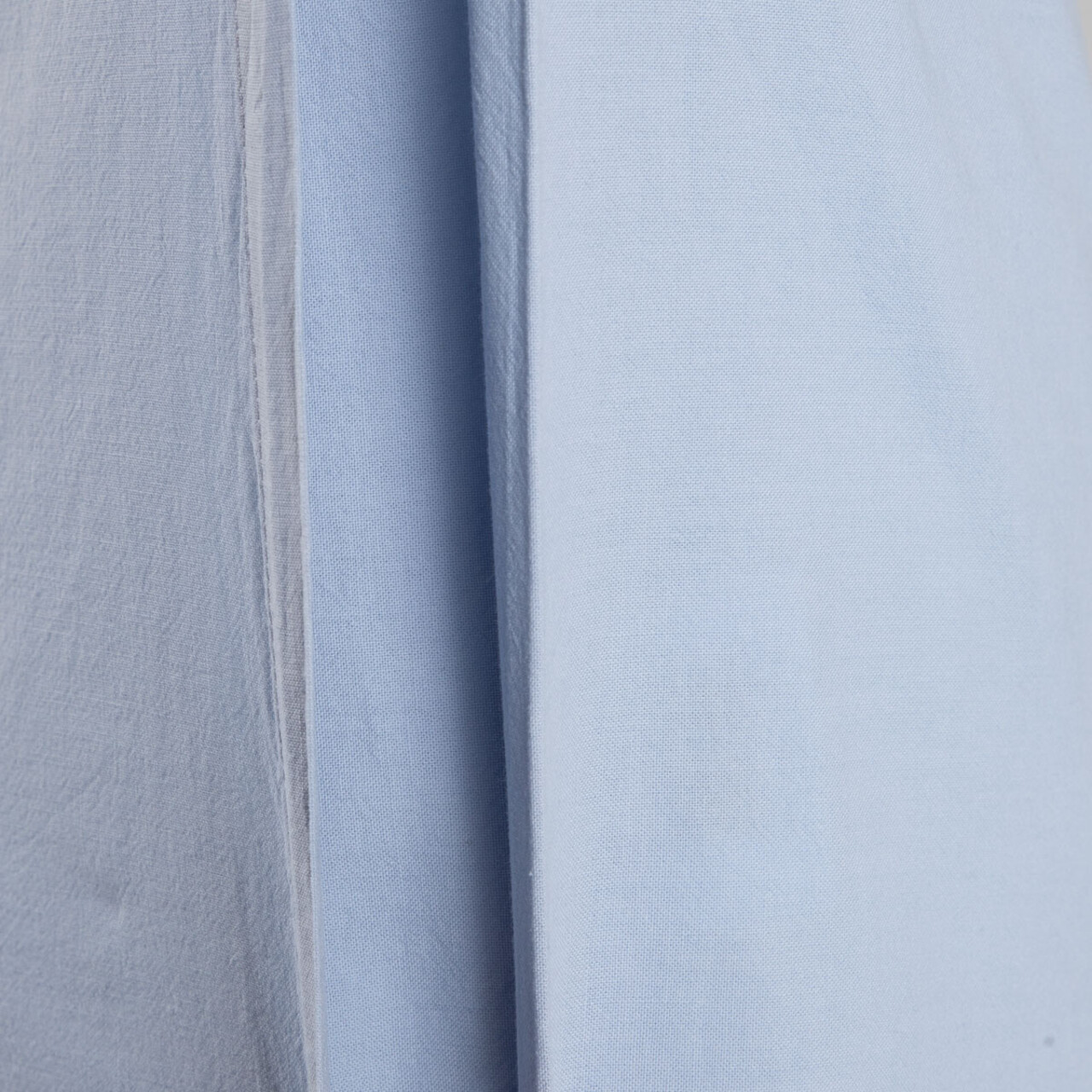 Lenjerie de pat Defla, Homla, 200x220 cm, bumbac, albastru