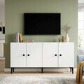 Consola, Hanah Home, Sherifa 180, 180x75x32 cm, Alb
