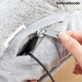 Incalzitor electric pentru picioare 2 in 1, Elewa InnovaGoods, USB, gri