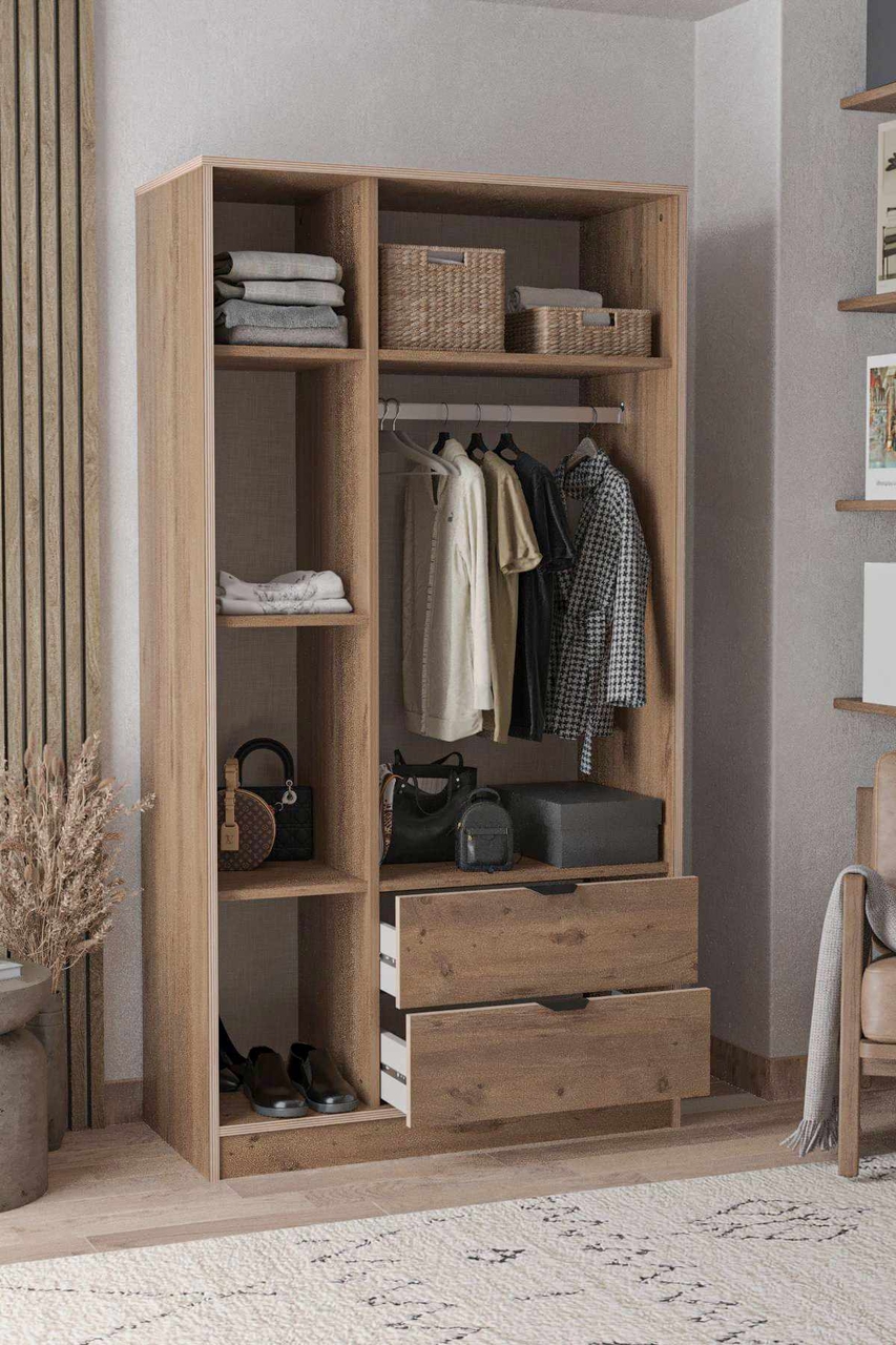 Dulap pentru haine, Hanah Home, Arden 3, 97x182x44 cm, Pinul Atlasului - view 5