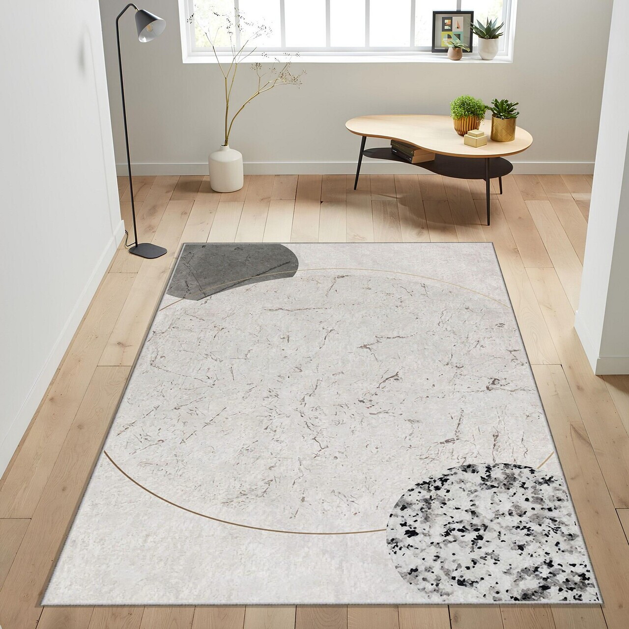 Covor, HM-CRP25-5, 100x140 cm, Poliester, Multicolor — imaginea 3