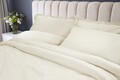 Lenjerie de pat, 2 persoane, 100% Bambus, 6 piese, 200x220 cm, Ivory Flower