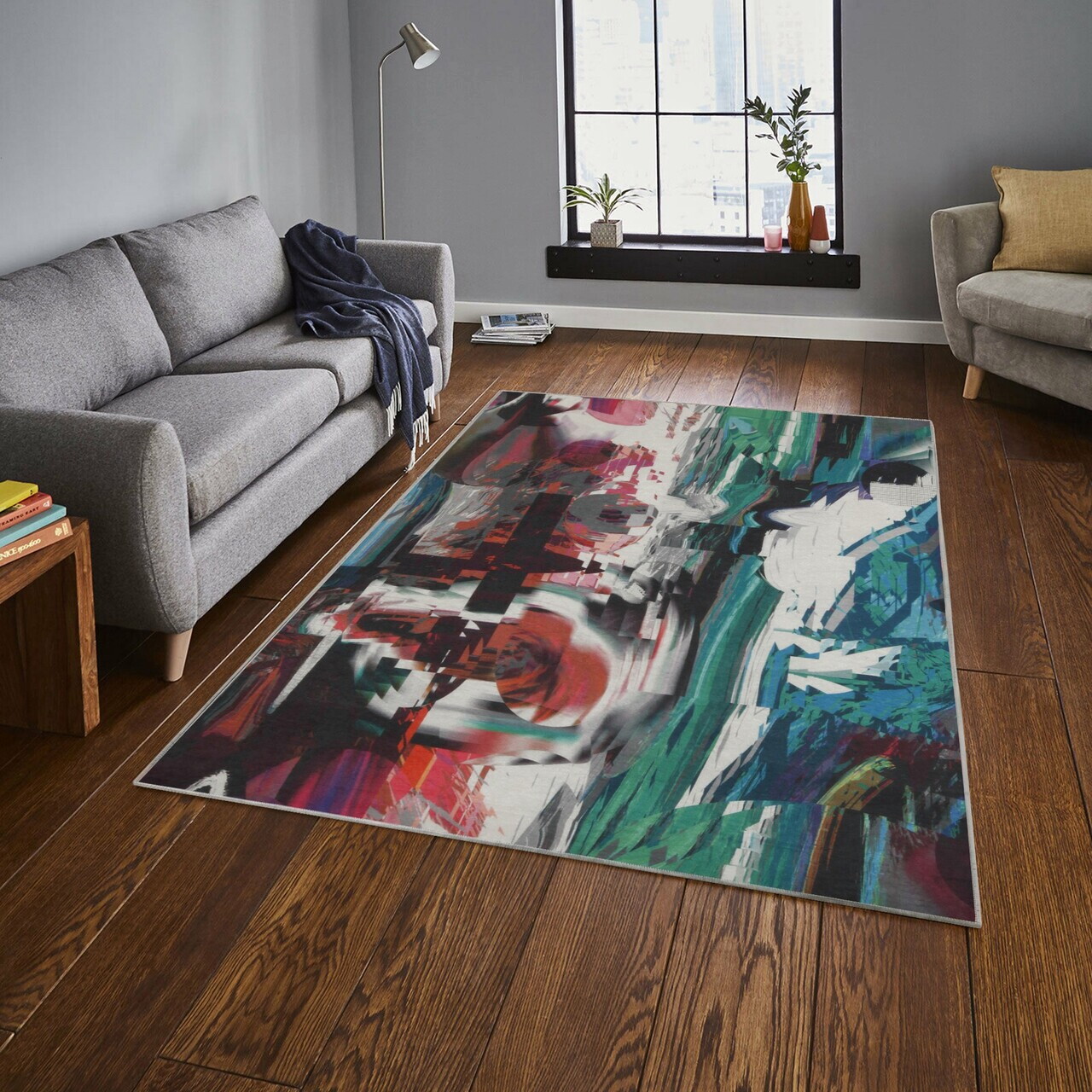 Covor Jair 160x230 cm Poliester Multicolor