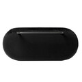 Bancheta Ina, Homla, 95x45x61 cm, otel/MDF/catifea din poliester, negru