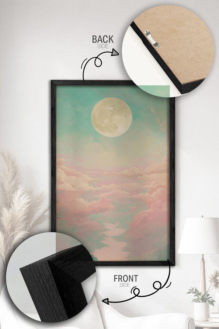 Tablou decorativ, Artnewclsyh63-3348, Lemn masiv, MDF, Multicolor - view 4