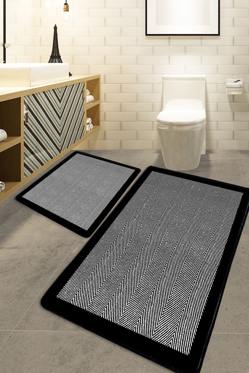 Set covorase de baie, L'essentiel Maison, Barley, Multicolor