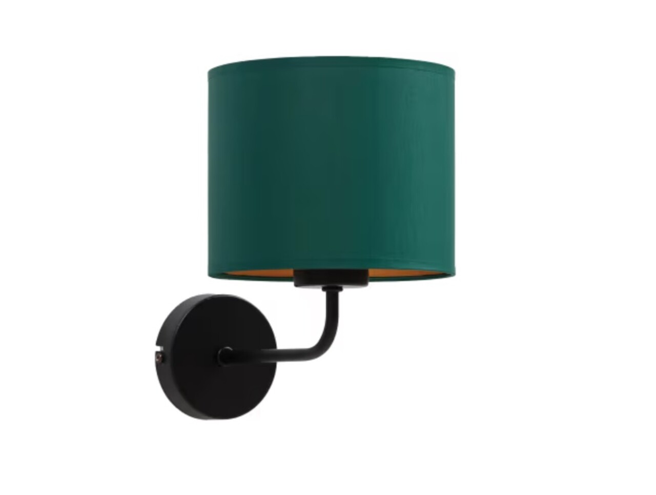 Aplica de perete ELTAP, Vespillo, 26x18x24 cm, 1xE27, 15W, otel/PVC, verde/auriu - 2 | YEO