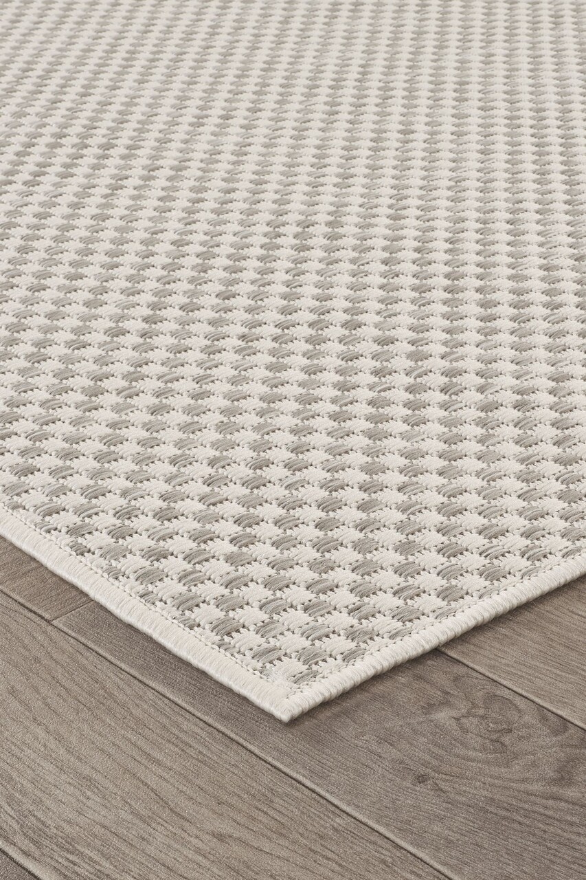 Covor (80 x 150), Sisalux 3082, 80x150 cm, Alb/Gri - view 4