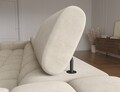 Coltar extensibil dreapta 3 locuri ELTAP, RT-18AU, Felro, 285x181x93 cm, lemn/poliester, bej inchis