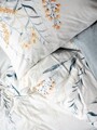 Lenjerie de pat dubla, Hiedra - Indigo Blue, Cotton Box, Bumbac Ranforce