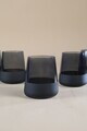 Set pahare, Hermia, 127RKL1156, Sticla, Negru