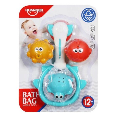 Set jucarii pentru baie, Bath Toys, HE0227, 12M+, plastic, multicolor