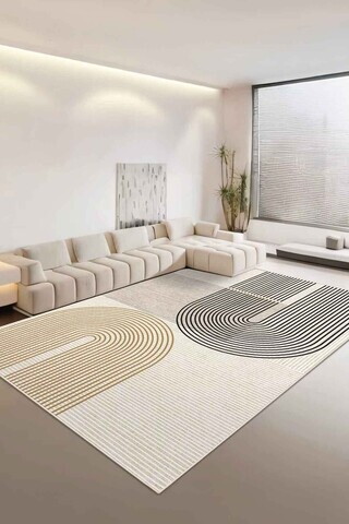 Covor, CLR-7367-HALI-44, 100x300 cm, Poliester, Multicolor