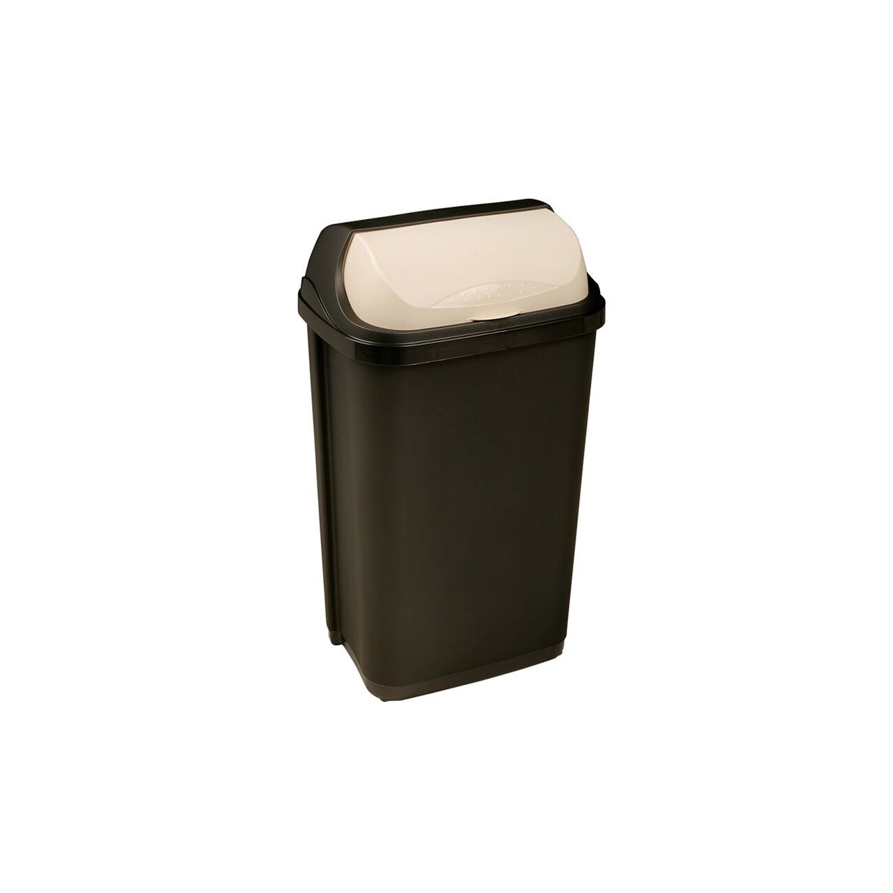 Cos De Gunoi Cu Capac Glisant, Plastic, 25 L, Antracit