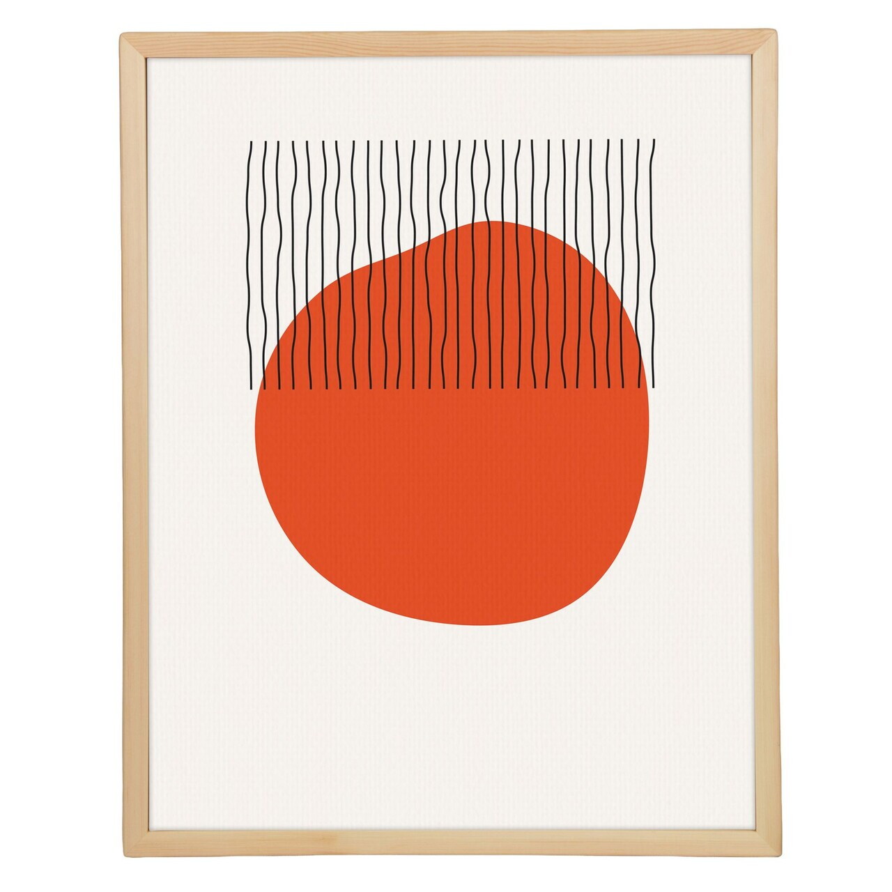 Tablou decorativ, Cc-D-Ah-1043 45 x 60, Canvas, Cadru: 100% LEMN (Grosime: 18 mm), Multicolor - view 2
