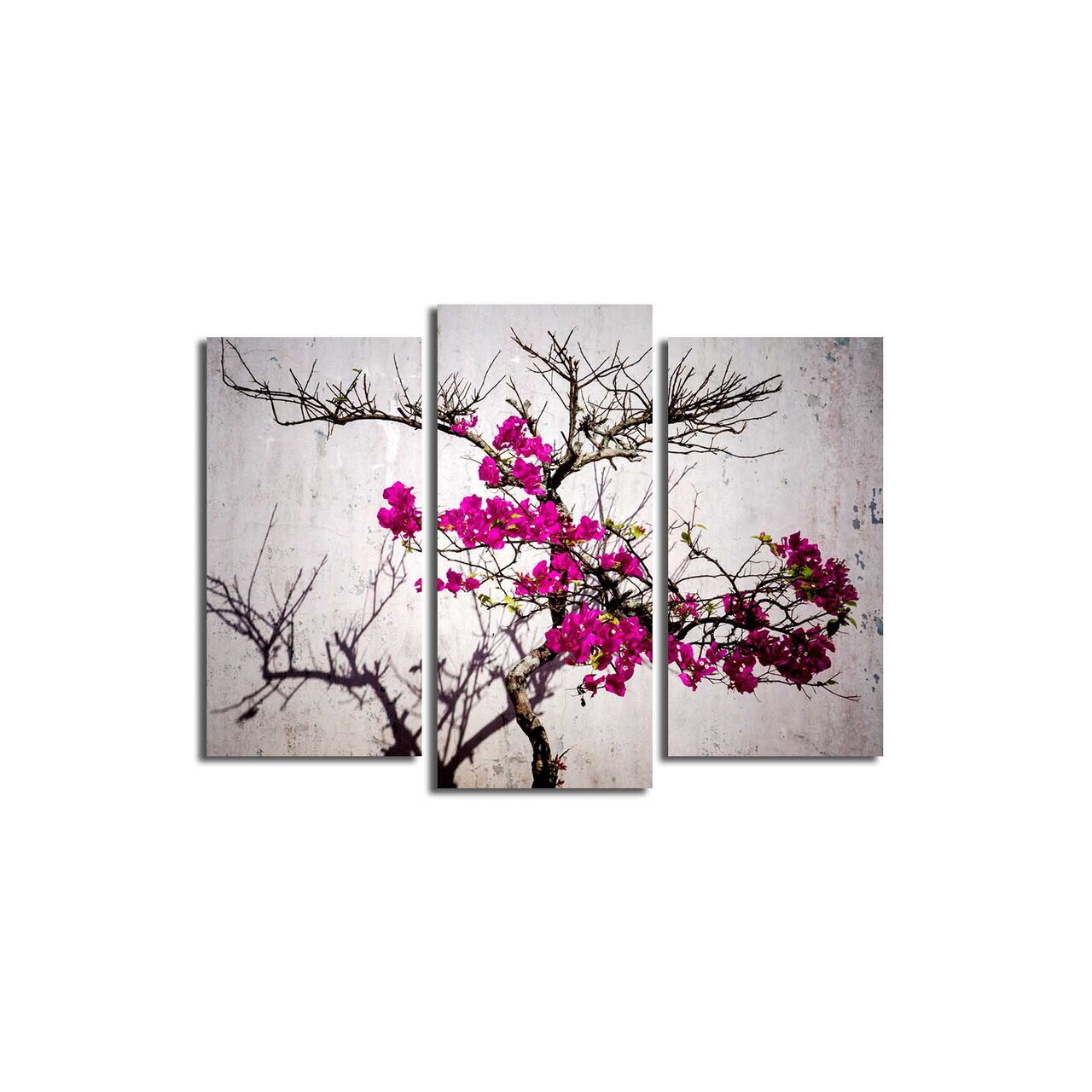 Tablou decorativ, 3KBPAT-34, PÂNZĂ DIN PIELE ÎNTOARSĂ, 45 x 20 cm, Multicolor — imaginea 4