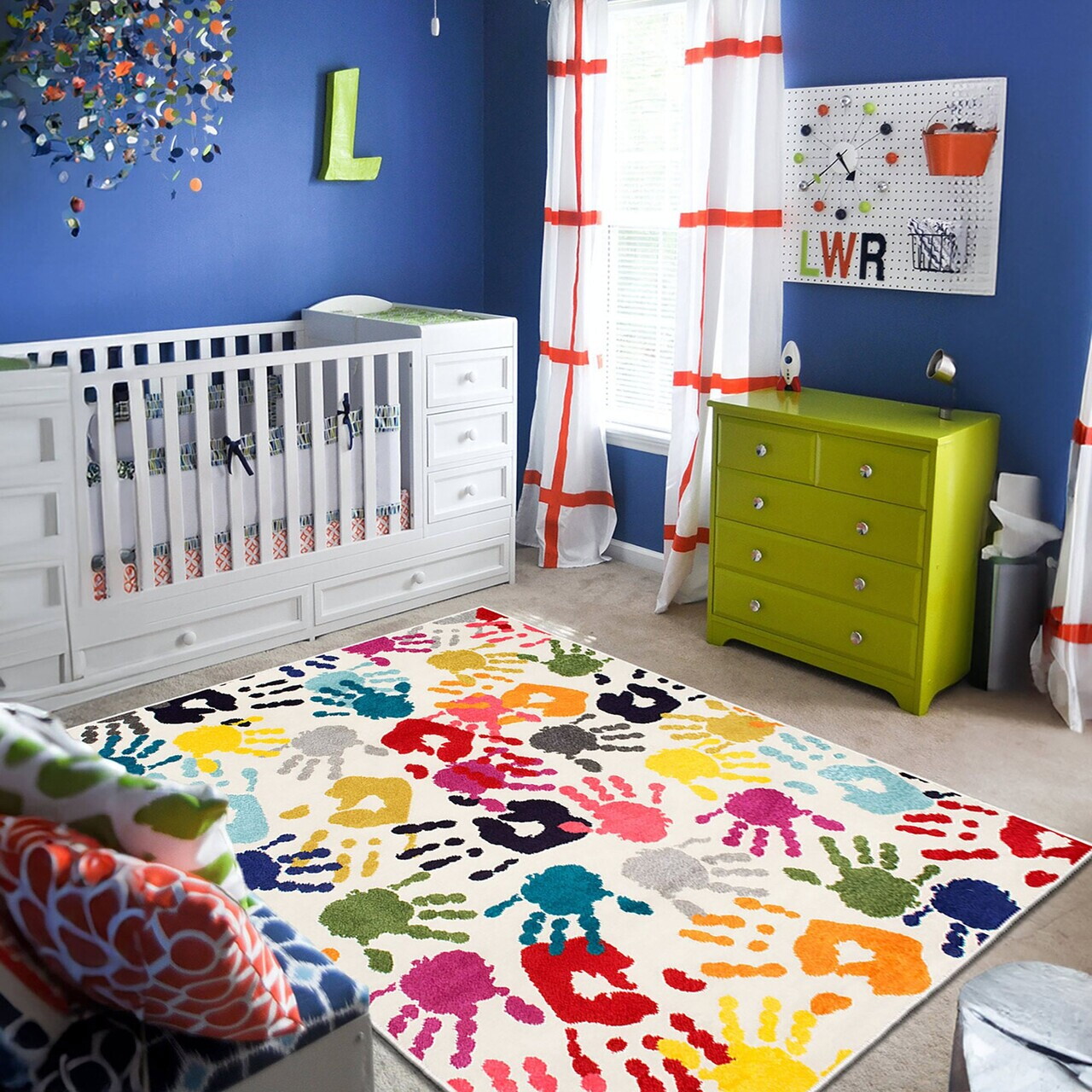 Covor, Kece-Fr100, 50x80 cm, Multicolor