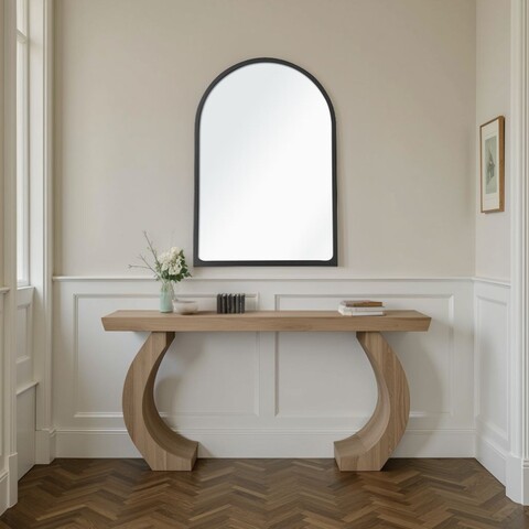 Oglinda decorativa, Lumisfera, Opal 47 x 70, Negru