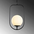 Lustra, Fulgor, 942FLG1659, Metal, Negru