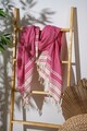Prosop de plaja, PestemalLand, New Diamond, Bumbac;Poliester, Fucsia