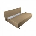 Canapea Extensibila Roma Lux Cappuccino 205x90x86 cm + lada de depozitare
