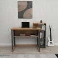 Birou, Hanah Home, Saye, 106x92.5x50 cm, Pin Atlantic / Antracit