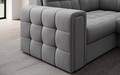 Coltar extensibil dreapta 5 locuri ELTAP, RT-04SO, Blewett, 299x198x82 cm, lemn/poliester, gri