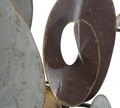 Decoratiune de perete Planet, Mauro Ferretti, 120x58 cm, fier, multicolor
