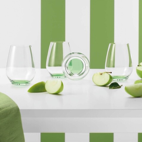Poza Set 4 pahare, Villeroy & Boch, Colourful Life Green Apple, 420 ml, sticla cristal, verde