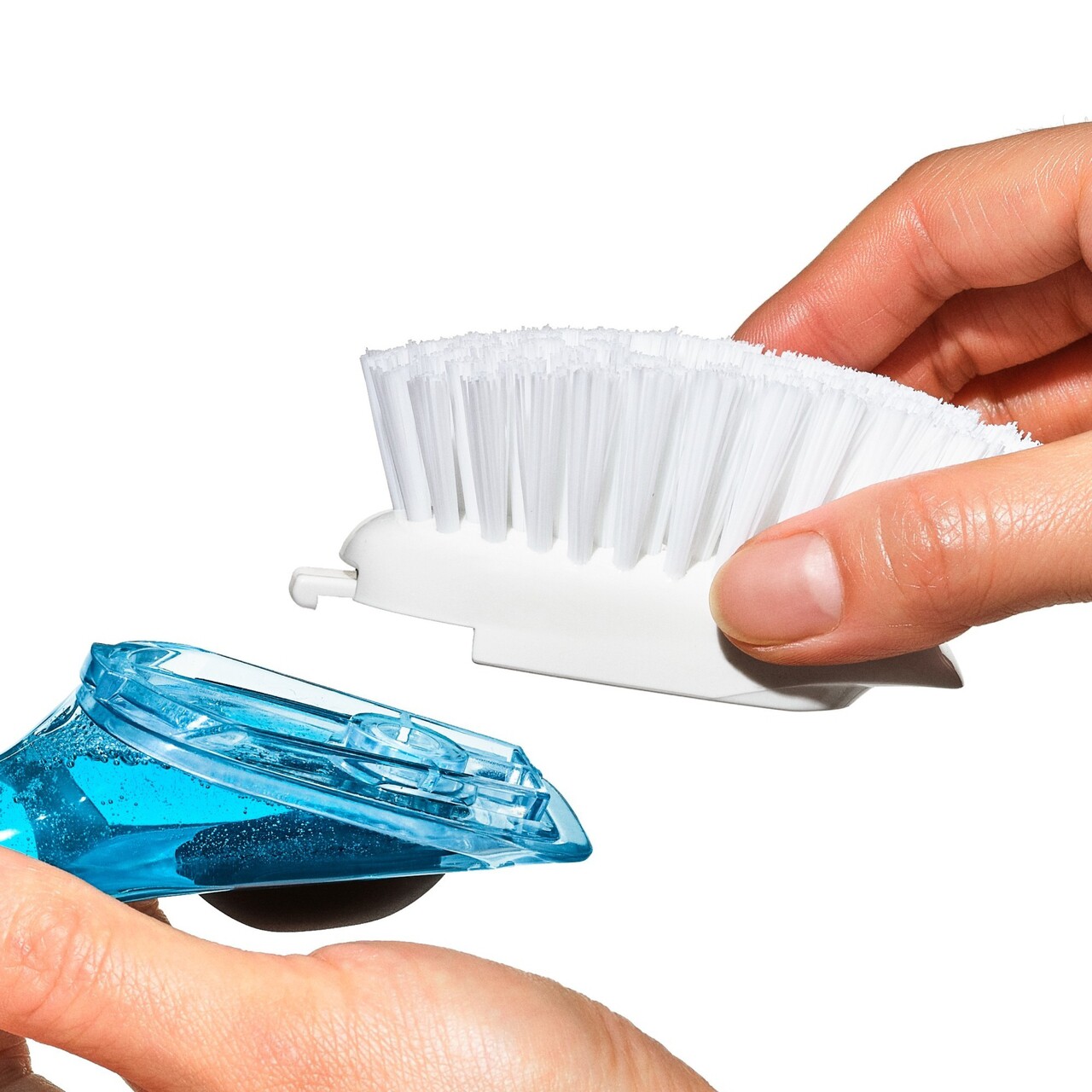 Set 2 rezerve perie vase, nailon, 8,8x5cm "Good Grips" - OXO - imagine 7