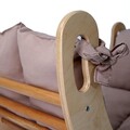 Alpinist Pikler, Rosewood, BLTYZ-AKTV041, 51x47x82 cm, Stejar / Bej