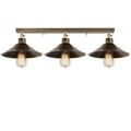 Lustra, Berceste - N-661, Alby, 80 x 24 x 17 cm, 3 x E27, 40W, aramiu antic