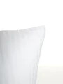 Lenjerie de pat King Size, Calma, Homla, 200x220 cm, 3 piese, bumbac/bambus, alb