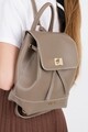 Rucsac Beverly Hills Polo Club, 598, piele ecologica, bej