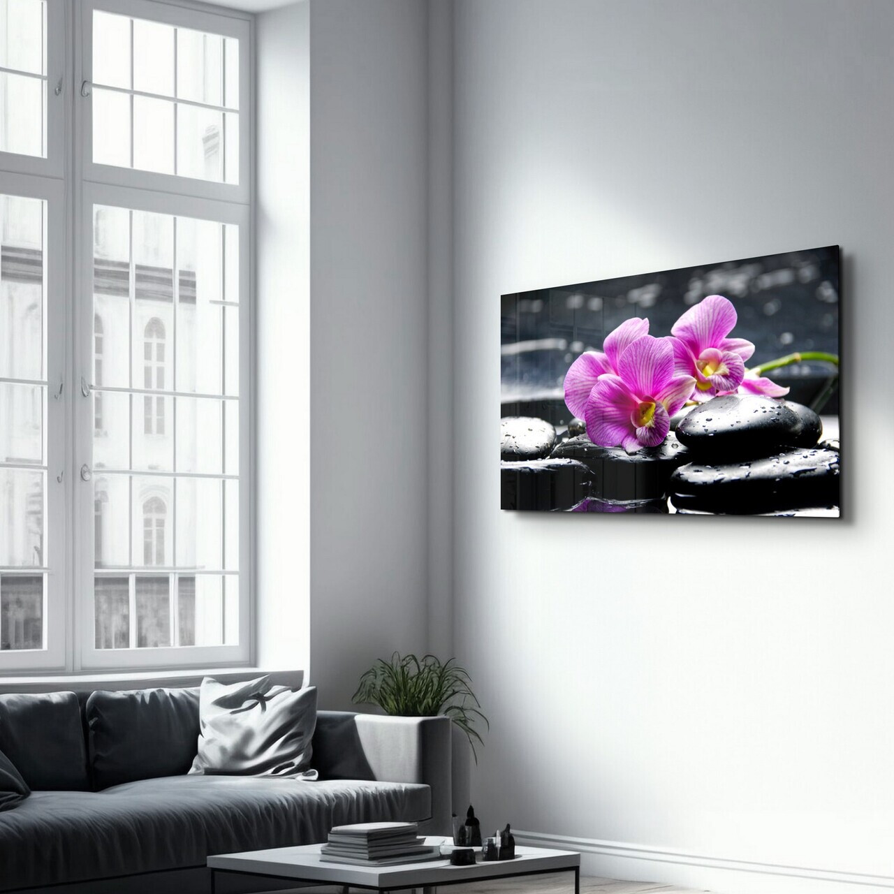 Tablou decorativ, OGLS-1090, Dimensiune: 35 x 55 cm, Multicolor — imaginea 4