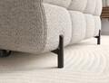 Coltar extensibil dreapta 3 locuri ELTAP, RT-20ROY, Felro, 285x181x93 cm, lemn/poliester, bej